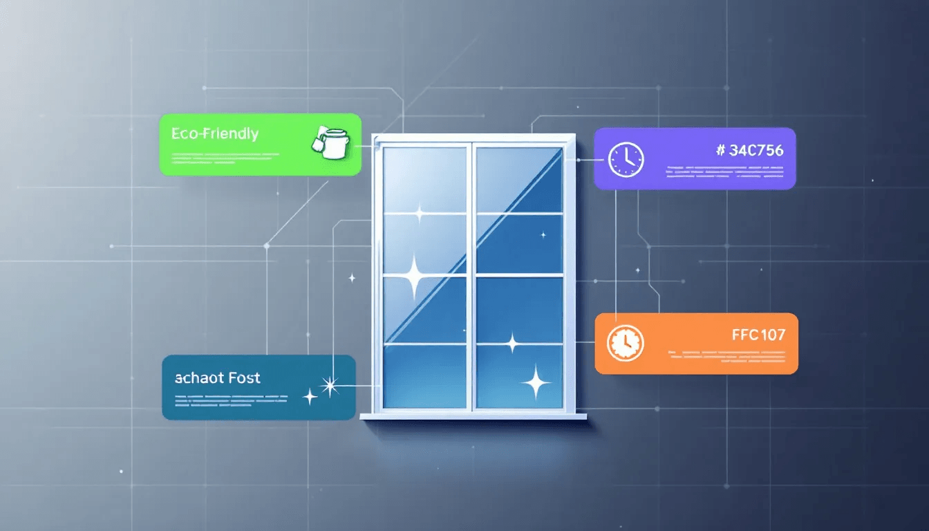 Various additional services offered by window cleaning companies.