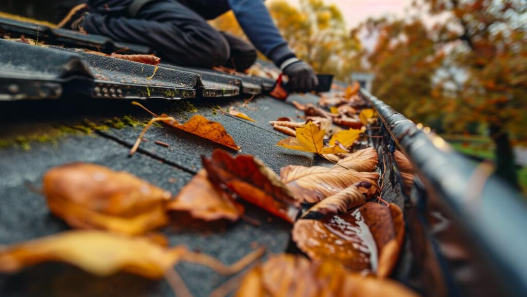 residential gutter cleaning